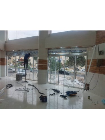 درب اتوماتیک شیشه ای